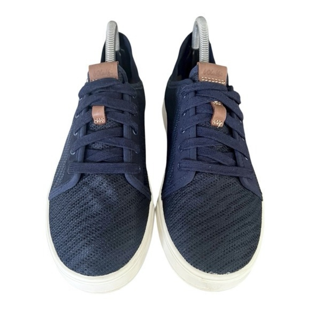 OluKai Pehuea Li Navy Mesh Slip On Sneakers Shoes Women US W9 EUR 39 - Picture 2 of 7